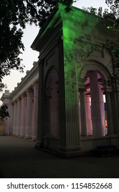 Prinsep Ghat On A Cold Foggy Morning, Calcutta (Kolkata), India