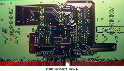 Printed Circuit Board Lan Card Stock Photo 815240 | Shutterstock