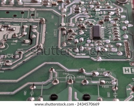 A printed circuit board (PCB) is a flat, rigid, nonconductive board that contains electrical circuitry. PCBs are made up of alternating layers of copper and insulating material.