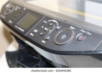 printer control panel