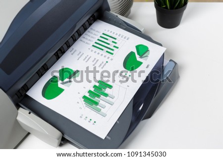 printer in office