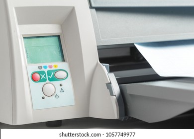 Printer on the table