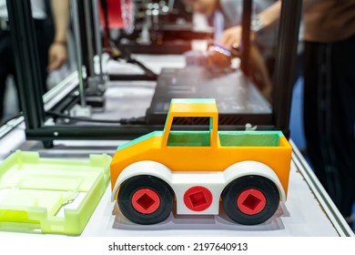 Printing 3D printer small trunk printed model plastic - Powered by Shutterstock