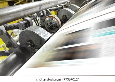 Printing machine, hit set speed roto offset print press, newspaper and magazine production industry