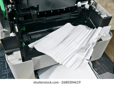 Printing Problem - Paper Jammed in Printer