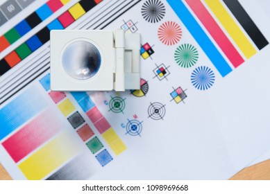 Printing Thread Counter checking registration Measurement Color Management Industry Object