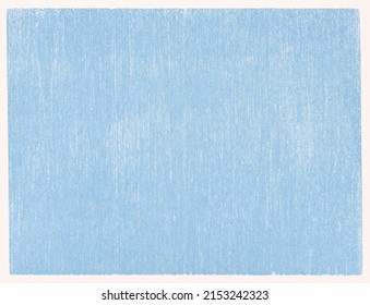 Printmaking Texture, Wood Blue Ink Roller Texture On Paper Background