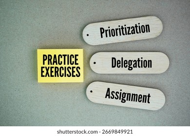 Prioritization, Delegation, and Assignment: Practice Exercises for the Examination. the process of deciding on the problems or needs to be considered first and the ones to be considered 