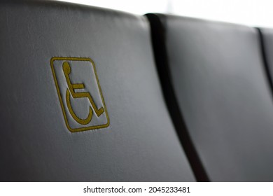 Priority seating for people with disability, seniors, pregnant woman and children.
