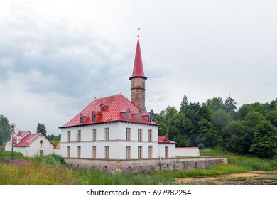 Priory Palace In Gatchina. Rammed-earth Castle For The Grand Master Of The Maltese Order.