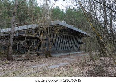 Pripyat, Ukraine. April, 14, 2021. Views Of The Abandoned City