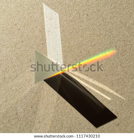 Similar – Visible spectrum Prism