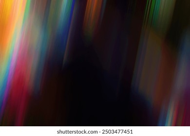 Prism Flow Photo Overlay - Abstract Gradient Light Refraction Featuring Delicate and Smooth Prism Effects in Soft Pastel Colors, Perfect for Creative Design Projects and Visual Enhancements.