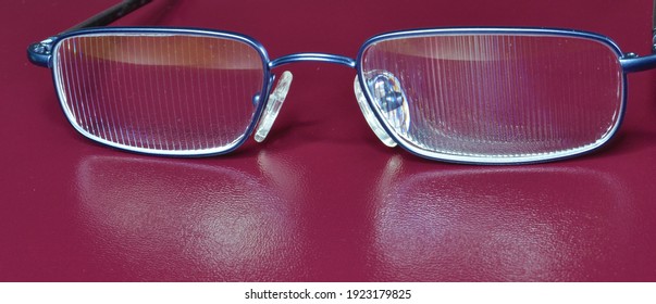 Prism Glasses Used For Treatment Of Double Vision And Strabismus