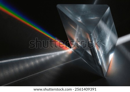 prism light dispersion to spectrum
