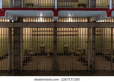 Prison Cell in Alcatraz (San Francisco, California, USA)