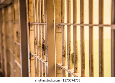 Prison Cells In Alcatraz Federal Penitentiary