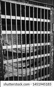 Prison Hammock Bunk Beds Behind Bars