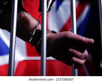 Prisoner Handcuffs Through Prison Bars Medium Stock Photo 2157260267 Prisoner Handcuffs Through Prison Bars Medium Stock Photo 2157260267