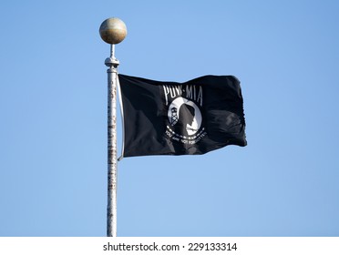 Prisoner Of War Missing In Action POW MIA Black Flag.