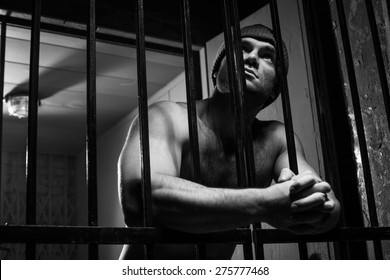 The Prisoner Worries About A Criminal Conduct Being Behind A Lattice