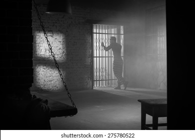 The Prisoner Worries About A Criminal Conduct Being Behind A Lattice