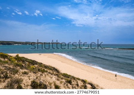 Pristine Beach at Vila Nova de Milfontes, Alentejo Coast, Portugal