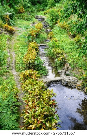 The pristine grasslands and clear streams present an unpolluted environment.