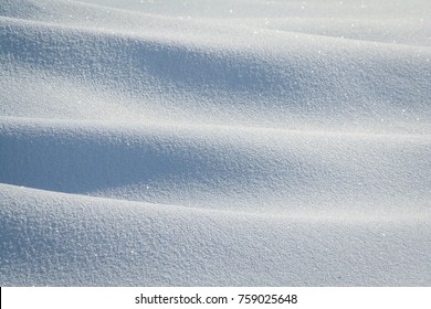 Pristine Snowdrift In Arctic National Wildlife Refuge