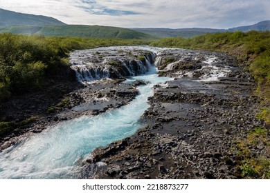 Brúarárfoss Pristine Waters Blue River