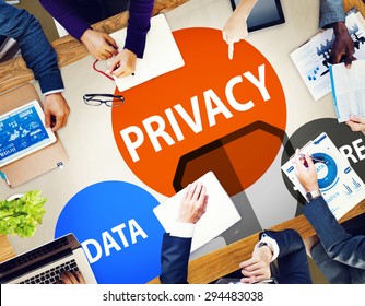 Privacy Data Secure Protection Safety Concept