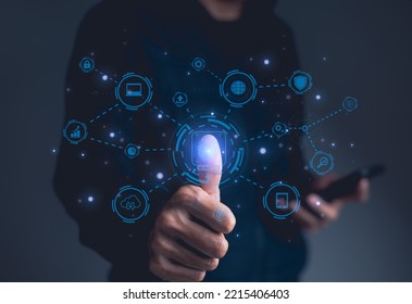Privacy protection, secure information access, dependable cloud computing service, big data security, and use the internet safely. Fingerprint scanning is a security-enhancing technological identity.