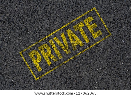 Private background