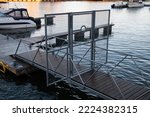 Private closed boat dock. How to make private dock. Exprensive private pier.