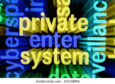 Private enter system
