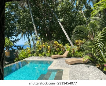 Private pool in a villa in Bali