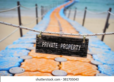 Private Property Sign