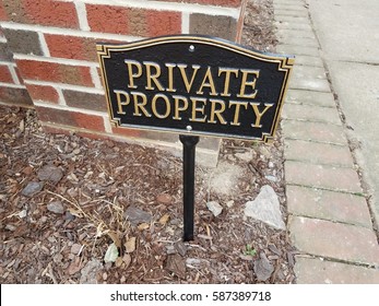 Private Property Sign