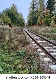 Private Railway Leads To A Factory