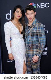 Priyanka Chopra And Nick Jonas At The 2019 Billboard Music Awards Held At The MGM Grand Garden Arena In Las Vegas, USA On May 1, 2019.