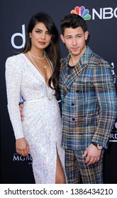 Priyanka Chopra And Nick Jonas At The 2019 Billboard Music Awards Held At The MGM Grand Garden Arena In Las Vegas, USA On May 1, 2019.