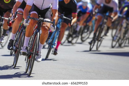 Pro Cyclist Racing Curve