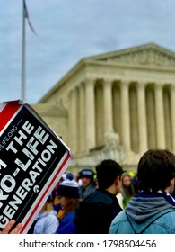 Pro Life Protest In Washington Dc