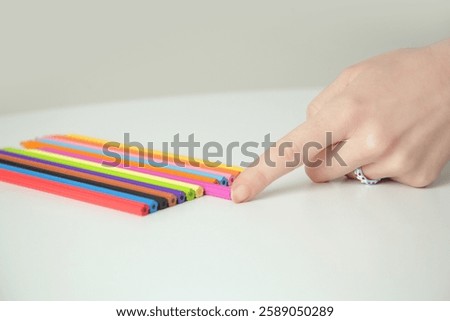Problem with Perfectionism. Concept of Obsessive Compulsive Disorder, OCD. 