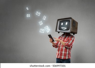 Problem of television addiction . Mixed media
