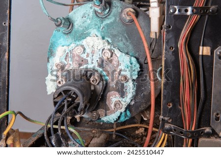 Problems caused by lime in the boiler of an industrial coffee maker