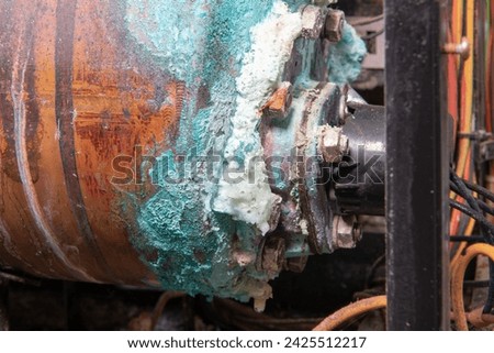Problems caused by lime in the boiler of an industrial coffee maker