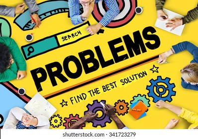 Problems Trouble Difficulty Failure Challenge Concept