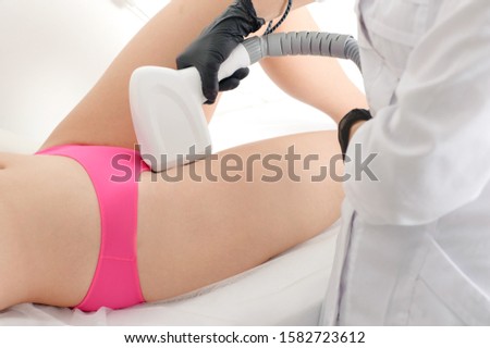 procedure of laser epilation of the bikini area, new technologies