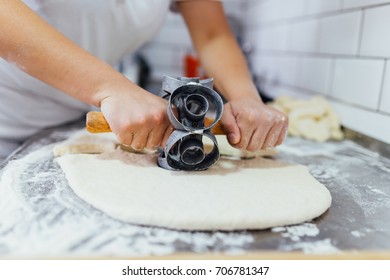 Procedure Making Donuts Small Town Donut Stock Photo 706781347 ...